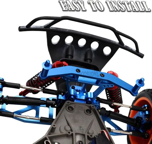 ترقيات برج الصدمات المصنوعة من سبائك hopsupRC لـ 1/10 Slash 4x4 VXL/Stampede 4x4 VXL، يتصاعد الصدمات الأمامية والخلفية، ويستبدل 6838 6839، أحمر in Kuwait