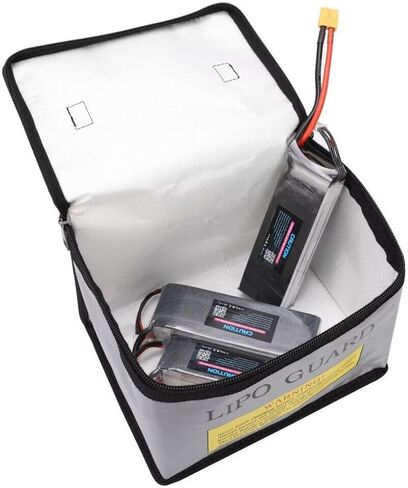 NeeKare Lipo Bag, Portable Fireproof Explosionproof lipo Battery Safe Charging Safety Bag for Lipo Battery Storage and Charging(210 * 150 * 150mm) in Saudi Arabia