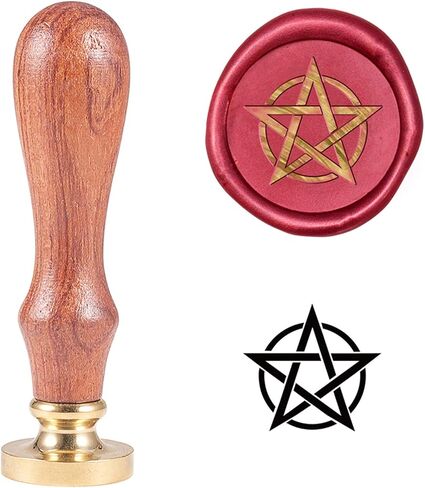 PH PandaHall Cross Wax Seal Stamp Halloween Cross Sealing Wax Vintage Retro Stamp for Christmas, Envelopes, Invitations, Gift Packing in Kuwait