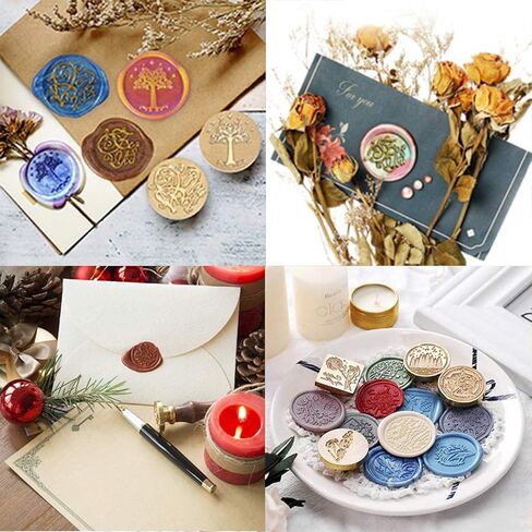 PH PandaHall Cross Wax Seal Stamp Halloween Cross Sealing Wax Vintage Retro Stamp for Christmas, Envelopes, Invitations, Gift Packing in Kuwait
