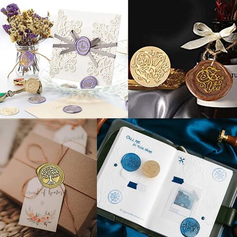 PH PandaHall Cross Wax Seal Stamp Halloween Cross Sealing Wax Vintage Retro Stamp for Christmas, Envelopes, Invitations, Gift Packing in Kuwait