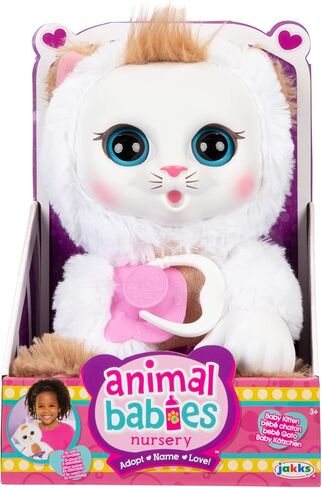 Animal Babies Baby Plush Bear - Yours to Name & Love! Includes Birth Certificate, Removable Diaper & Pacifier in Saudi Arabia