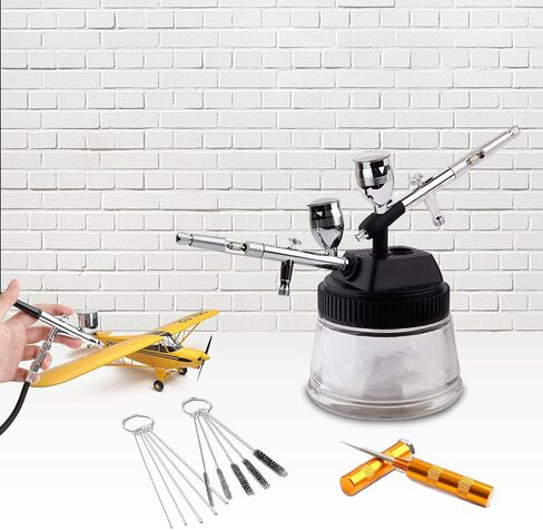 تيمبرتيك اداة تنظيف البخاخة البخاخة، محطة تنظيف البخاخة الفاخرة 3 في 1، وعاء تنظيف مع حامل لابرة فوهة بخاخ البخاخة in Kuwait