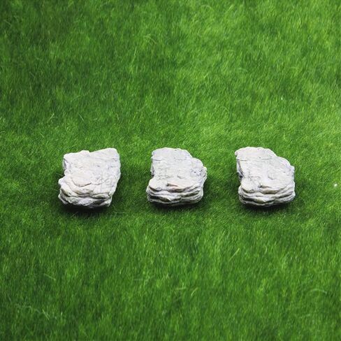 11 Pcs Miniature Cherry Blossom Tree Models with Simulation Stones Mini Cherry Blossom Trees Model Trees Miniature Rocks for DIY Crafts Scenery Landscape Fairy Garden Tree Scenery Supplies in Saudi Arabia