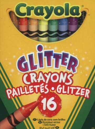 Crayola Bulk Buy Glitter Crayons 16/Pkg 52-3716 (6-Pack) in Saudi Arabia