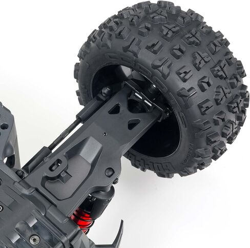 شاحنة اررما ريموت كنترول 1/10 كراتون 4X4 4S V2 BLX Speed ​​Monster Truck RTR (البطاريات والشاحن غير متضمنة)، أزرق، ARA4408V2T2 in Kuwait