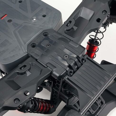 شاحنة اررما ريموت كنترول 1/10 كراتون 4X4 4S V2 BLX Speed ​​Monster Truck RTR (البطاريات والشاحن غير متضمنة)، أزرق، ARA4408V2T2 in Kuwait