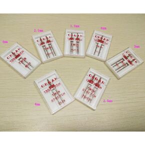 Household Sewing Machine Twin Needle for Organ,Twin Needles 7 Sizes for You to choose (Twin Needle-7Sets)