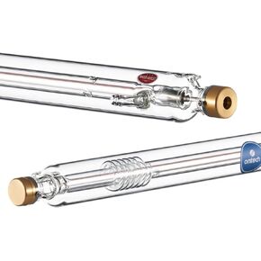 OMTech 40W CO2 Laser Tube for Laser Engraver & Cutter Machine, 720mm 50mm Dia Laser Cutter Tube with Metal Head 6000hr MTTF, Laser Cutting Engraving Machine Replacement Tube for Wood Acrylic Stone
