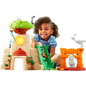 Star Wars: Young Jedi Adventures Tenoo Jedi Temple, 20-Inch-Tall Playset with Lights & Sounds, 2 Action Figures, Preschool Toys for 3 Year Old Boys & Girls & Up in Saudi Arabia