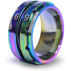 Knitter'S Pride Rainbow Row Counter Ring-Size 9: 19.0mm Diameter in Kuwait