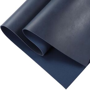 Picheng Tooling Faux Leather Square: 13.78''X26'' Smooth Black Leather Tooling Sheets 2mm Thick Leather Sheets for Crafts Tooling Sewing Earring Wallet Hobby (13.78''X26'', Black) in Kuwait