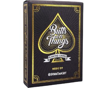 Butts on Things: Designer Playing Cards (Poker Deck) by Brian Cook Art in Saudi Arabia