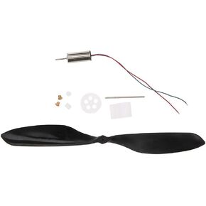 Coreless Motor Propeller Set, Remote Control Aircraft Coreless Motor High Speed Gearbox Propeller for RC Toy(720) Permanent Magnet Motors