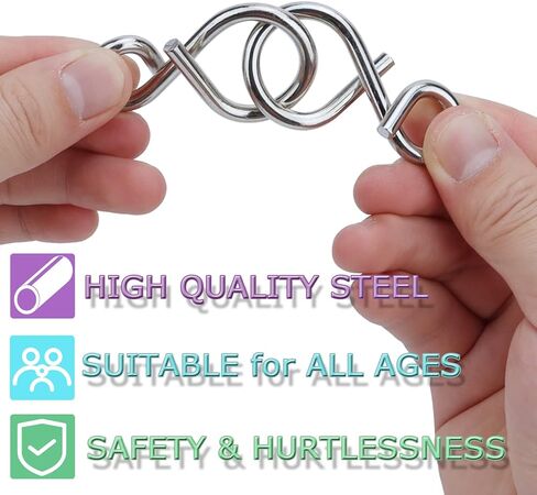 ألعاب الذكاء التعليمية، مجموعة من 6 ألغاز من لعبة اختبار المداعبة الذهنية، تتضمن المعادن والخشب مفتوحة اللعب مناسبة للبالغين والأطفال in Kuwait