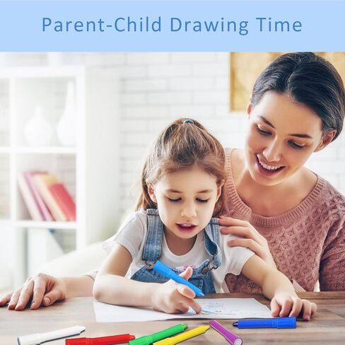 Colorful Crayons Toddler's 12-Color Twistable Crayons - Non-Toxic, Washable, Easy-Grip for Creative Fun in Kuwait