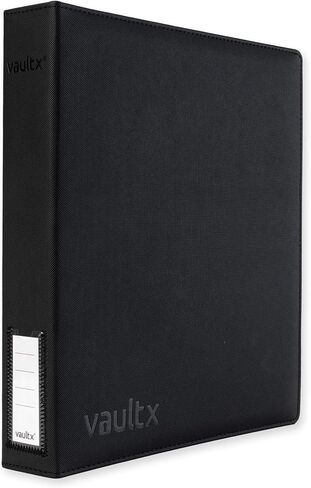 فولت اكس مجلد حلقي ممتاز من اكسو-تيك - لـ 9 صفحات بطاقات تداول - سعة أكثر من 30 صفحة 3 حلقات على شكل حرف D لـ TCG in Kuwait