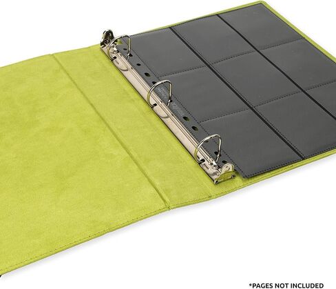 فولت اكس مجلد حلقي ممتاز من اكسو-تيك - لـ 9 صفحات بطاقات تداول - سعة أكثر من 30 صفحة 3 حلقات على شكل حرف D لـ TCG in Kuwait