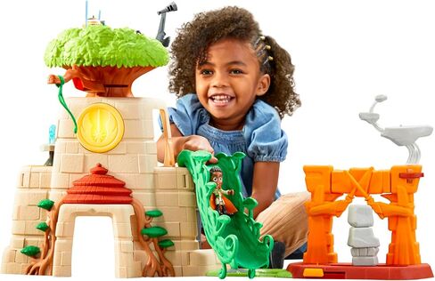 Star Wars: Young Jedi Adventures Tenoo Jedi Temple, 20-Inch-Tall Playset with Lights & Sounds, 2 Action Figures, Preschool Toys for 3 Year Old Boys & Girls & Up in Saudi Arabia