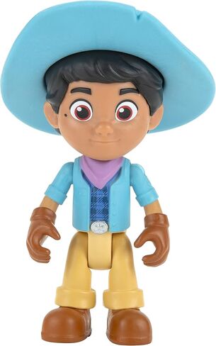 Dino Ranch Vehicle - Features Pull Back 5" Dino Blitz Chariot & 3" Dino Rancher Jon - Three Styles to Collect - Toys for Kids Featuring Your Favorite Pre-Westoric Ranchers in Saudi Arabia
