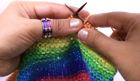 حلقة عداد صفوف قوس قزح من Knitter'S Pride مقاس 9: قطر 19.0 ملم in Saudi Arabia