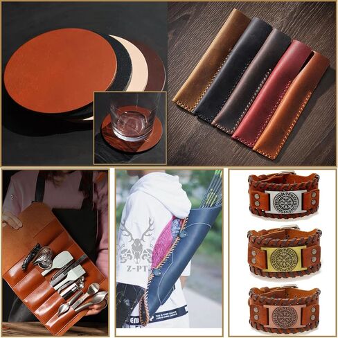 Picheng Tooling Faux Leather Square: 13.78''X26'' Smooth Black Leather Tooling Sheets 2mm Thick Leather Sheets for Crafts Tooling Sewing Earring Wallet Hobby (13.78''X26'', Black) in Kuwait