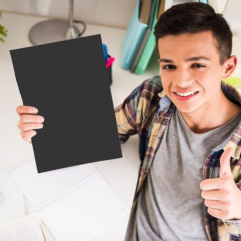 لفافة فينيل سوداء غير لامعة لاصقة - لفات فينيل سوداء دائمة لاصقة ضخمة - صفائح الفينيل السوداء مقاس 12 بوصة × 40 قدمًا هي أفضل أنواع الفينيل - غلاف الفينيل الأسود EZ Craft USA يعمل مع Cricut والقواطع الأخرى in Kuwait