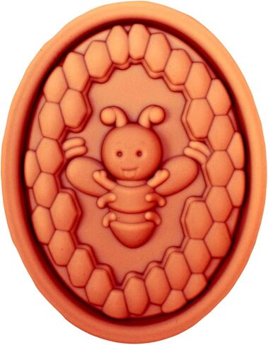 قالب سيليكون على شكل خلية النحل للصابون المضغوط على البارد، قالب بيضاوي منزلي الصنع لصنع كرات الاستحمام الفوارة المصنوعة من الراتنج والشوكولاتة والحلوى والشمع وشمع العسل وحليب الماعز، 2 قالب in Kuwait