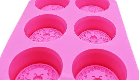 قالب سيليكون على شكل خلية النحل للصابون المضغوط على البارد، قالب بيضاوي منزلي الصنع لصنع كرات الاستحمام الفوارة المصنوعة من الراتنج والشوكولاتة والحلوى والشمع وشمع العسل وحليب الماعز، 2 قالب in Kuwait