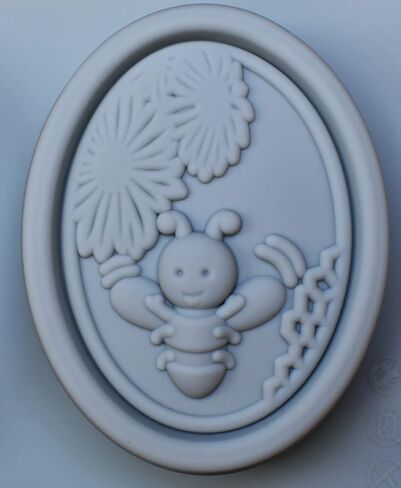 قالب سيليكون على شكل خلية النحل للصابون المضغوط على البارد، قالب بيضاوي منزلي الصنع لصنع كرات الاستحمام الفوارة المصنوعة من الراتنج والشوكولاتة والحلوى والشمع وشمع العسل وحليب الماعز، 2 قالب in Kuwait