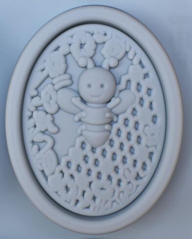 قالب سيليكون على شكل خلية النحل للصابون المضغوط على البارد، قالب بيضاوي منزلي الصنع لصنع كرات الاستحمام الفوارة المصنوعة من الراتنج والشوكولاتة والحلوى والشمع وشمع العسل وحليب الماعز، 2 قالب in Kuwait