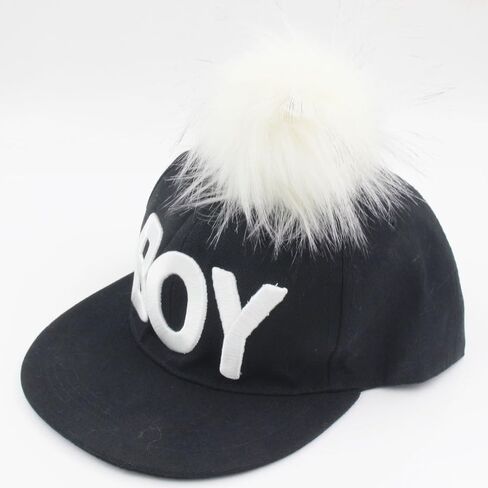 DIY 12 قطعة فو الراكون الفراء بوم بومس الكرة رقيق Pompom لحياكة قبعة DIY الملحقات 4.3in (مزيج الألوان) in Kuwait
