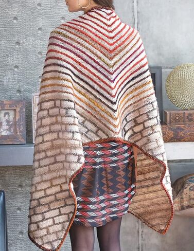 Knit Shawls: 25 Unique & Vibrant Designs (Timeless Noro) in Saudi Arabia