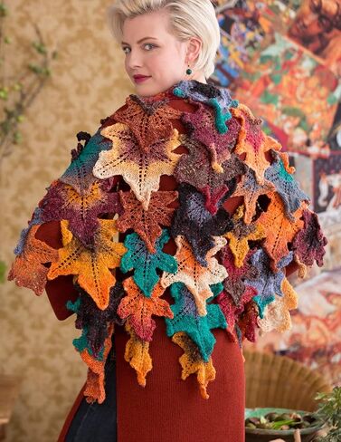 Knit Shawls: 25 Unique & Vibrant Designs (Timeless Noro) in Saudi Arabia
