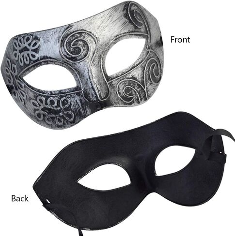 Yookat 16 قطعة أقنعة تنكرية أقنعة عتيقة عتيقة أقنعة البندقية أقنعة الكرنفالات للحفلات التنكرية in Kuwait