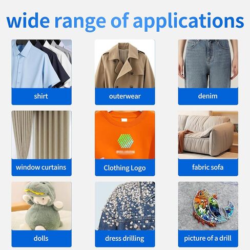 Cerca de Fabric Glue，Adhesive Clear Color, Soft，Strong, Waterproof，Glue for Fabric Repair and Permanent bonding，2oz in Kuwait