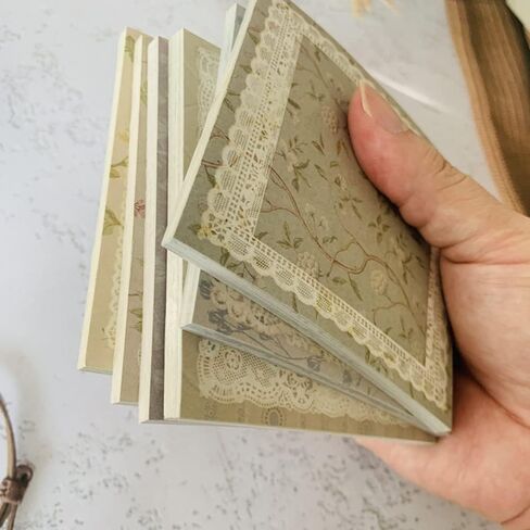 300 ورقة من مواد سجل القصاصات الورقية الخاصة بنباتات الزهور، ورق القصاصات، ورق الحرف الزخرفية الجمالية، لمجلة غير المرغوب فيها، مستلزمات تزيين مجلة اليوميات اليدوية in Kuwait