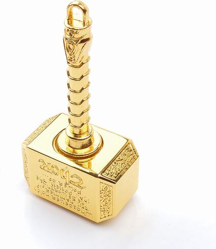 Fidget Chain Hammer Spinners Metal with Star Fidget Finger Spinner Toy, Anxiety Toy Focus Copper Brass Fidget Toys Fingertip Gyro Stress Relief Gifts for Kids Adults(Golden) in Saudi Arabia