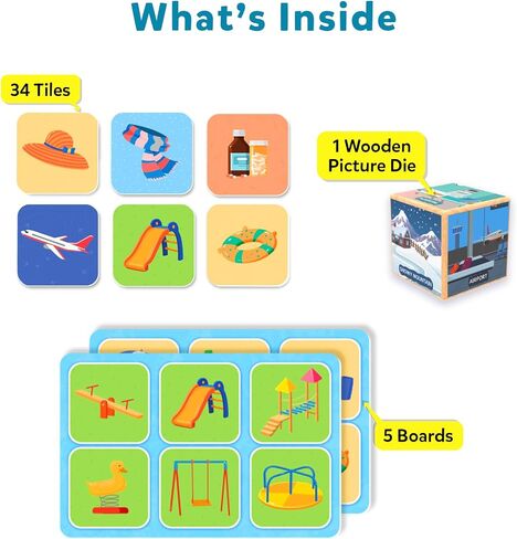 Skillmatics Board Game - Memory Match Animals, Fun & Fast Memory Game for Kids, Preschoolers, Toddlers, Gifts for Boys & Girls Ages 3, 4, 5, 6, 7 in Kuwait