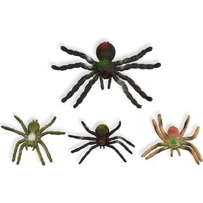BOHS Rubber Jiggly Spider - Stretch & Squeeze - Realistic Big Soft Stretchy - Halloween Squishy Toy - Prank Bugs in Kuwait