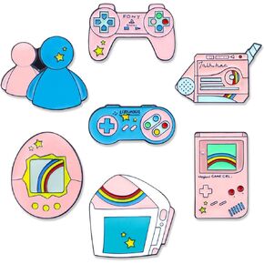 مجموعة دبابيس زينة لطيفة للالعاب من 7 قطع، دبابيس بروش بتصميم كرتوني ليفيون لتزيين الملابس والشنط والجاكيتات والاكسسوارات والحرف اليدوية للنساء والرجال والزنك بدون احجار كريمة, الزنك, بدون أحجار كريمة in Kuwait