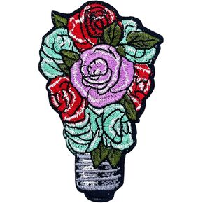 Embroidered Iron On Patches, Applique Patch, 420 Black Leaf Sew On Patch for Vest Jackets, Clothing, Hats, Backbags & Jeans. in Kuwait