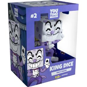 Youtooz Cuphead Vinyl Figure, 4.5" Cuphead Action Figure, Cuphead and Mugman Toys Cuphead Collection Based on Cuphead Games