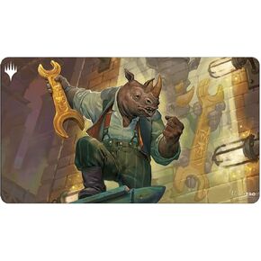 Ultra PRO - Magic: The Gathering - مفرش لعب بطاقات Streets of New Capenna (F) - رائع لألعاب الورق والمعارك ضد الأصدقاء والأعداء، مثالي للاستخدام المنزلي بمثابة لوحة ماوس للكمبيوتر الشخصي أو حصيرة المكتب in Kuwait