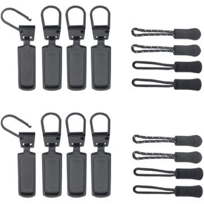 سحاب سحب بديل لسحّاب سحب علامات التبويب وأسلاك سحاب مجموعات إصلاح سحاب قابلة للفصل لحقائب الملابس والسترات والمحافظ المناسبة للثقوب الصغيرة D 1.0 مم (4 قطع برونزية) in Kuwait