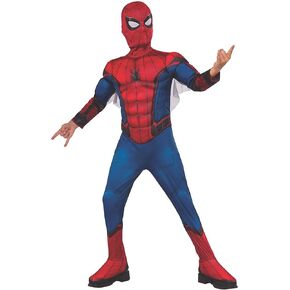 Rubie's Child's Marvel Spider-Man Far from Home Deluxe Spider-Man Costume & Mask, Small
