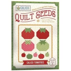أنماط بذور لحاف طماطم كاليكو من تأليف لوري هولت من Bee في My Bonnet in Kuwait
