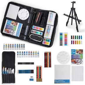 MICHAELS 101 Piece Deluxe Easel Art Set by Artist's Loft™ Necessities™ in Kuwait