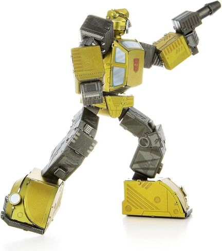 Metal Earth Fascinations Transformers Bumblebee Color 3D Metal Model Kit in Saudi Arabia