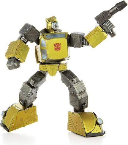 Metal Earth Fascinations Transformers Bumblebee Color 3D Metal Model Kit in Saudi Arabia